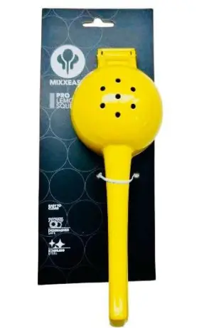 Mixxeasy 860011267140 Pro Lemon Squeezer - Handheld Citrus Juicer Easy To Use Manual Press