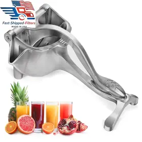 Nadoba 744759449665 Fruit Juice Squeezer Handheld Aluminum Alloy - Manual Juicer Hand Press Non-sli