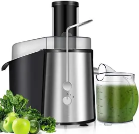Nightcore 685764502061 Juice Maker 700 W Extractor With Wide Mouth 3ftft Feed Chute 3 Speeds Sta