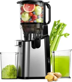 Ningbo Hoome Mj002-130 New Masticating Juicer Mj002-130bl-uszx Ships Free