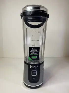 Bc151 Ninja Blast Portable Blender 18oz Rechargeable Personal Smoothie Black Used