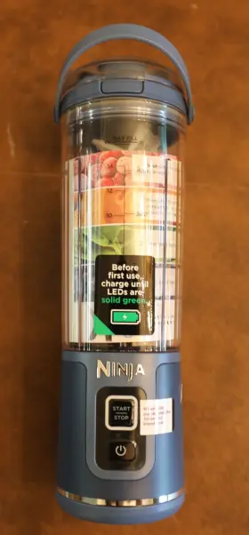Bc151nd Ninja Blast 18oz Portable Blender Navy Blue New No Box