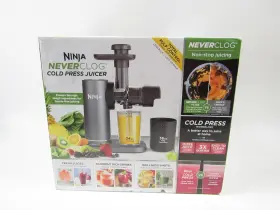 Jc151 Ninja Never Clog Cold Press Countertop Juicer
