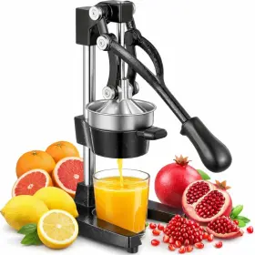 Njszbdzj 653969832870 Cast Iron Juicer Hand Press Heavy Duty Peelfree Juicing P