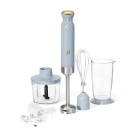 19421 No Cordless Immersion Blender With Chopper Whisk And Measuring Cup Cornflower Blue