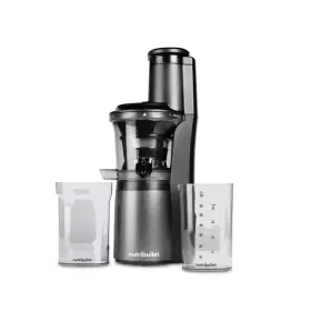 Nutribullet 744759980564 24 Oz. Slow Juicer In Charcoal Black