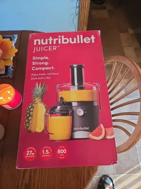 Jb-bx006c-23 Nutribullet 800w Electric Juicer 1.5l Pulp Basin 27oz Juice Pitcher Black