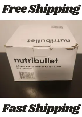Nbm-ba031amz Nutribullet 1.5mm Pro Extractor Cross Blade Bundle