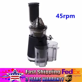Ajm-400b Ocasami Slow Juicer Machine Masticating Cold Press Juicers Squeezer Vegetable Processor