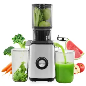 Ol-edhj3-am-zzj56mz-sr-asl Olixis Cold Press Juicer Masticating Machines With Wide Feed Chute