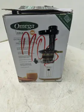 Omega 680358303543 Cold Press 365 Vertical Masticating Juicer With 3-stage Auger 150-watt