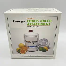 Omega 737416015006 Citrus Juicer Attachment 1500 Model For Juice Extractor
