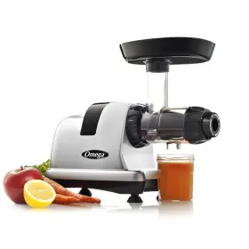 B07gwnhdxh Omega J8006 Nutrition System Cold Press Juicer 80 Rpm Slow Masticating Silver