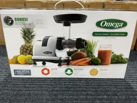 J8006hdcaz Omega Cold Press Juicer Machine Vegetable And Fruit Juice Extractor Nutriti
