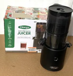 Jc2202bk11 Omega Slow Masticating Cold Press Vegetable And Fruit Juicer Extractor -new In Box