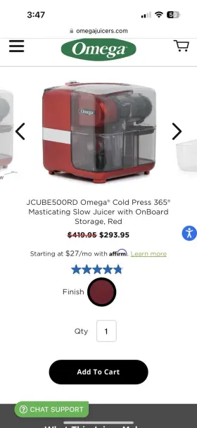 Jcube500rd Omega Juicer #3