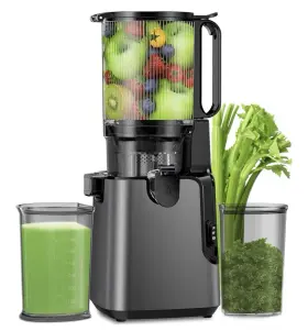 Mj005-130 Omega Masticating Juicer 60 Oz Large Feed Chute One-button Operation