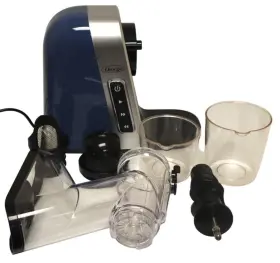 Mm400bl13 Omega Slow Masticating Juicer Bpa Free With Wide Mouth Blue