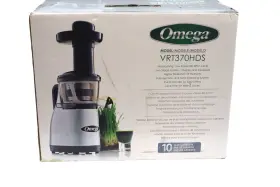 Vrt370hds Omega Masticating Low Speed 80 Rpm Juicer - Model