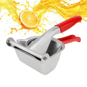 A09n Omninmo 304 Stainless Steel Lemon Squeezer Citrus Juicer Hand Press Heavy Duty Manual