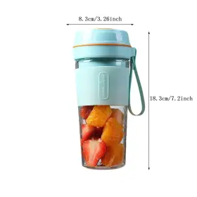 Onestop-stores 705353449871 Clearance Juicer Under 15 Of Home Appliances Usb Rechargeable Fresh 270ml Mini #3