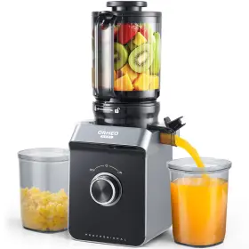 Js2311 Ormeo Home Cold Press Juicer Machines With 4.35 Inch Large Feed Chute Fit Whole Veget