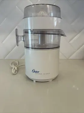 3181 Oster Electric Automatic Citrus Press Lemon Orange Juicer Juice Extractor White
