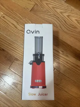 B0bxjddxh9 Ovin Qvin Slow Juicer Never Been Used Black