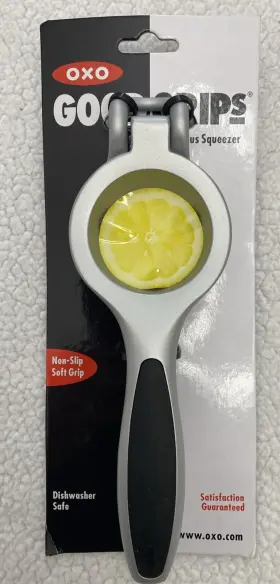1057962 Oxo Good Grips Manual Hand Lemon Lime Citrus Squeezer-juicer Press - Grey New