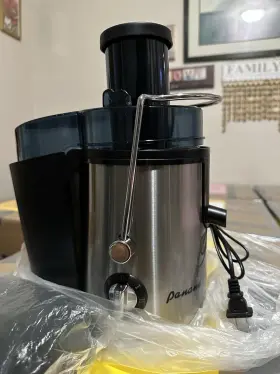 F061 Panana Centrifugal Juicer Stainless Steel Silver/black Dishwasher Safe