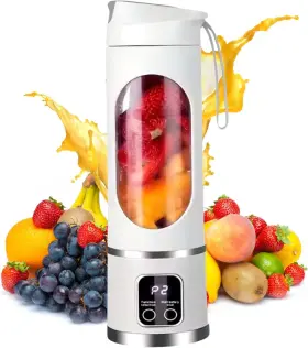 Pax24 Paramexview Portable Blender 16oz/500ml For Juices And Smoothies With 12 Stainles