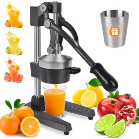 Polar Tangro 768917856317 Heavy Duty Cast Iron Manual Juicer Professional Citrus Press Squeezer For Or