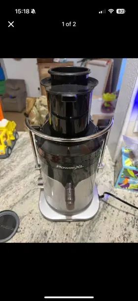 59594848 Power Xl Large Self Cleaning Juicer Tested Very Powerful Grinder Electric