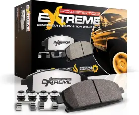 Z36-1806  Power Stop Rear Z36 Truck And Tow Carbon Fiber-ceramic Brake Pads With