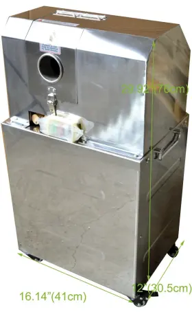 134038-4444 Preasion 110v Vertical Electric Sugar Cane Ginger Press Juicer With Casters 800w Suger C