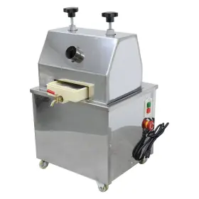 134236 Preasion Sugar Cane Juicer Electric Sugarcane Press Mini 110v 1100w Desktop Gi