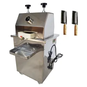 13m40a27 Preasion 110v Vertical Electric Sugar Cane Juicer 3 Rollers Sugarcane Press Extractor Us