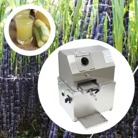 4-13m43a14 Preasion Sugarcane Press Machine Stainless Steel Rollers Juice Extractor
