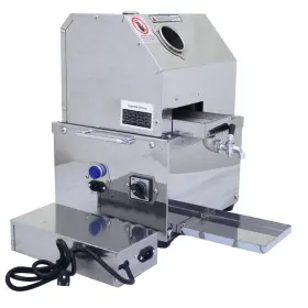 Preasion 758100651119 Used Desktop Sugar Cane Juicer Machine 110v Electric / 24v Charger Dual-purpose