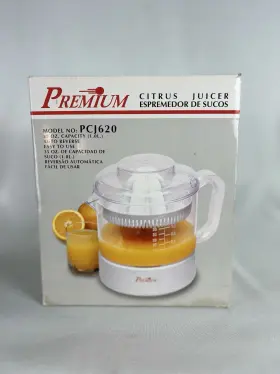 Pcj620 Premium Citrus Juicer White 35 Oz. Auto Reverse