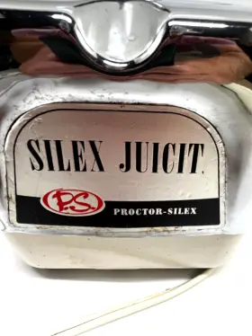02722 Proctor Silex Vintage Citrus Juicer Juicit Usa Chrome Retro Appliance #2