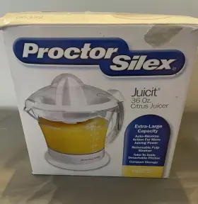66332 Proctor Silex Durable Juicit 36 Oz. Citrus Juicer Tested