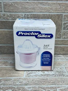 66332r Proctor Silex Juicit Citrus Juicer Machine For Orange Lemon New Damaged Box