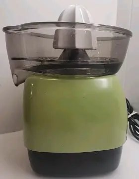 851c4 Proctor Silex Vtg Juicit Citrus Juicer Mcm Avocado Green Citation Tested #2
