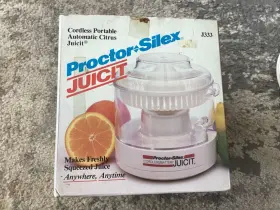 J333 Proctor Silex Juicit Battery Operated 16oz Automactic Juicer #2