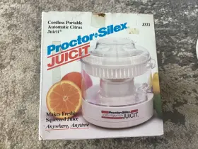 J333 Proctor Silex Juicit Battery Operated 16oz Automactic Juicer #3