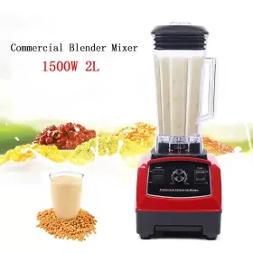 Hs-210d-us Professional 2l Commercial Grade Blender Mixer For Juicer Food Fruit 2hp 110v