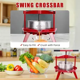 Promaintain 198290091157 Manual Fruit Wine Press Juice Maker For Cider Apple Tincture Vegeta #2