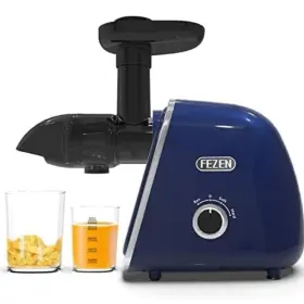 Zm-1515 Prontogoods Blue Slow Masticating Cold Press Juicer Vegetable Fruit