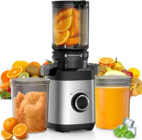 Psiidan 744759074607 Cold Press Juicer Machines For Whole Fruits And Vegetables Mas
